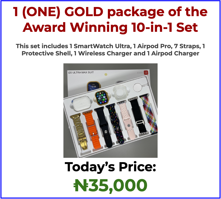 (ONE) GOLD set of the Award Winning 10-in-1 Set