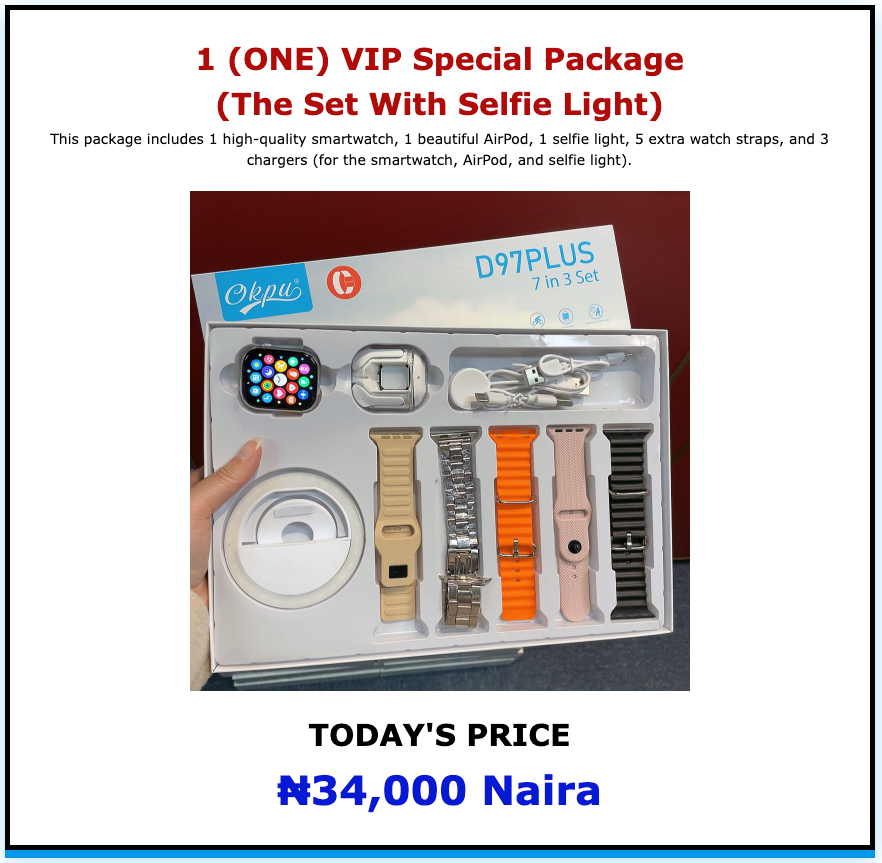 (ONE) VIP Special Package ​(The Set With Selfie Light)